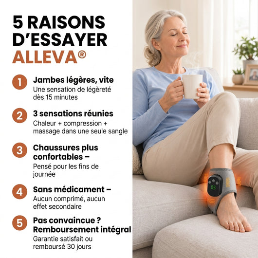ALLEVA® — Le Rituel Jambes Légères